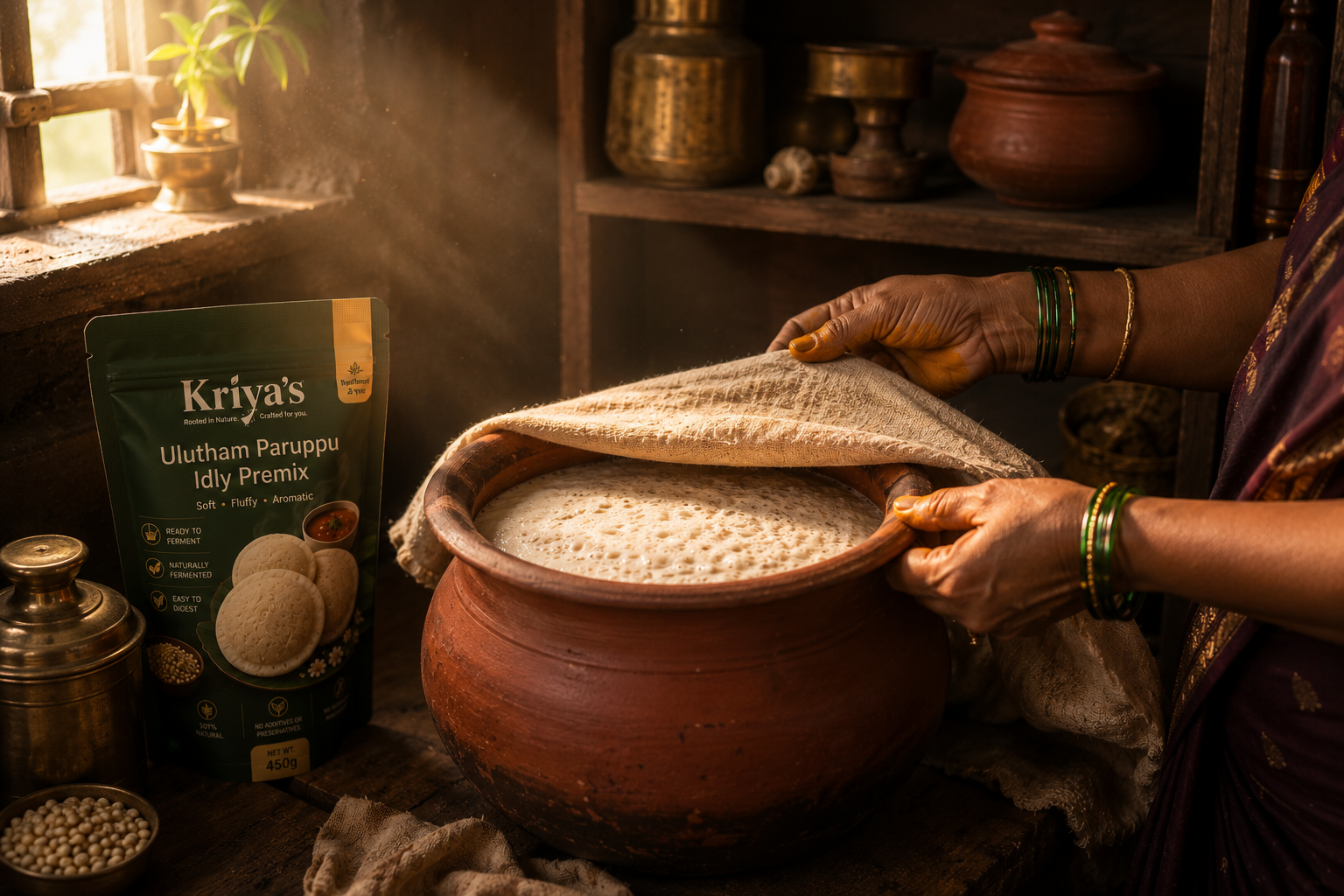 Traditional clay pot fermentation