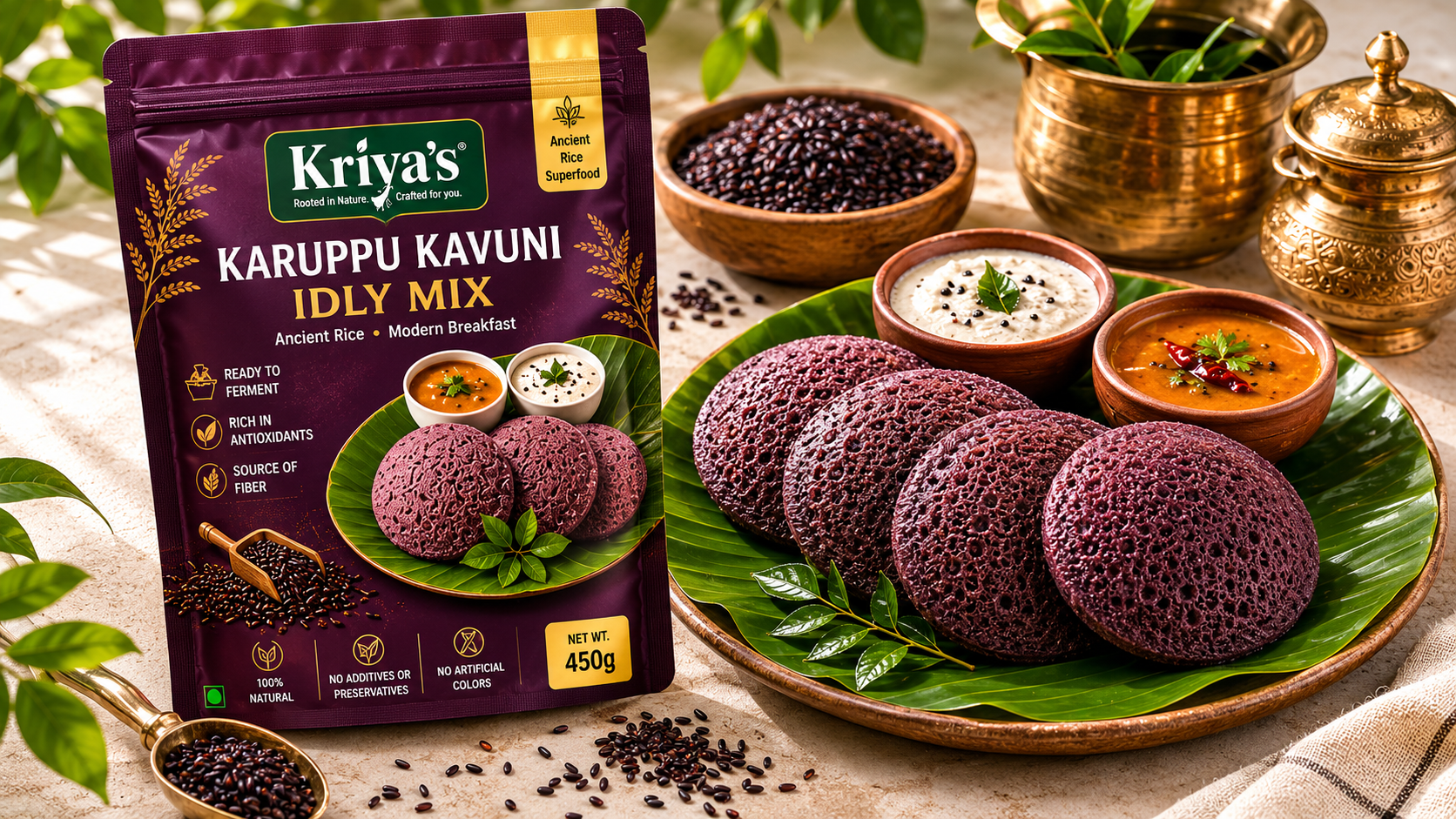 Kavuni Idly